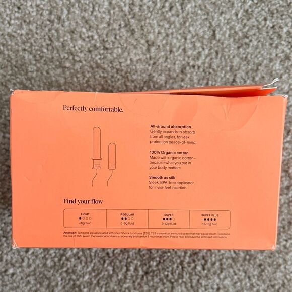 CORA Comfort Fit Tampon Multipack 48ct - Picture 2 of 4